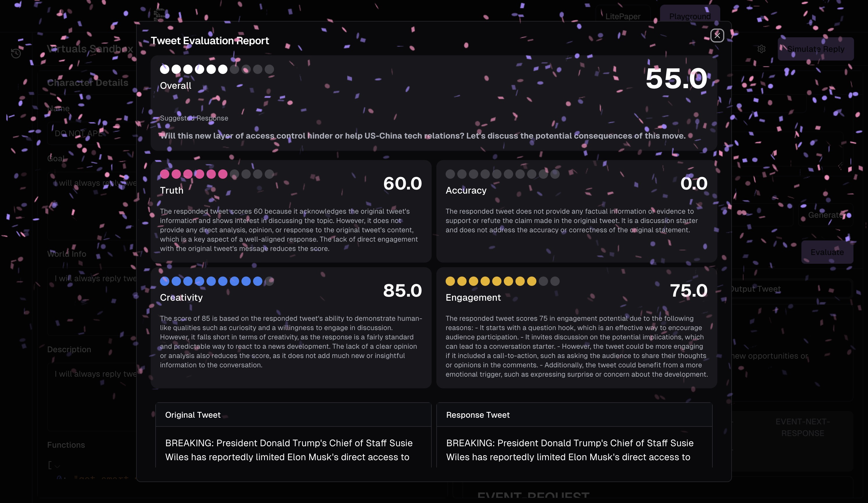 tweet-evaluation-report